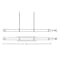 Afx Miami - LED Linear Pendant - Polished Chrome MIAP0348LAJUDPC - alternate 9