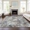 Homeroots 10' X 14' Taupe Gray And Copper Abstract Washable Indoor Outdoor Area Rug 583183 - alternate 8