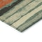 Homeroots 8' X 10' Sage Black And Red Striped Washable Indoor Outdoor Area Rug 598929 - alternate 8