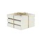 Homeroots Set of Three Light Gray Solid Wood Crate, 3PK 487681 - alternate 6