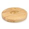 Picnic Time Family Of Brands NCAA Iowa Hawkeyes Circo Cheese Board and Knife Set - Charcuterie Board Set 854-00-505-223-0 - alternate 2