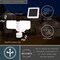 Vaxcel 2 Light Solar Powered Outdoor Security LED Flood Light White, Motion Sensor, Dusk to Dawn T0722 - alternate 16