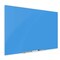 Fab Glass And Mirror Magnetic Dry Erase Glass Board 36in x60in, Blue Frameless Surface Glass Board with Eased Corners - GBZ36x60-SB606 - alternate 1