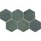 Daltile Mesmerist 4'' Ceramic Hexagon Wall Tile 3.00 SQFT Per Carton, 30PK MM334HEX1P2 - alternate 7