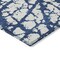 Homeroots 3' X 5' Navy Blue And Ivory Abstract Washable Indoor Outdoor Area Rug 614371 - alternate 9