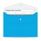 C-Line Products 8-1/2" x 11" Assorted Snap 'N Go Reusable Poly Envelope, 1/EA, 24EA/DS, 2DS/CT 99366-DS - alternate 7