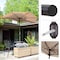 Villacera 9ft Half Umbrella, Beige 83-OUT5461 - alternate 13
