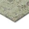 Homeroots 8' Artichoke Green Brown And Beige Round Floral Washable Indoor Outdoor Area Rug 605445 - alternate 8