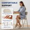 Simple Deluxe YSSOA Folding Chairs w/ Padded Vinyl Cushion Seats and Durable Metal Frame for Indoor Outdoor, 4PK 3A88FNCHARFOLDTANX4 - alternate 6