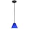 Access Lighting Martini, Pendant, Oil Rubbed Bronze Finish, Cobalt Glass 28004-1R-ORB/COB - alternate 1