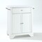 Crosley Lafayette Stone Top Portable Kitchen Island/Cart KF30020BWH - alternate 1