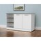Homeroots White and Brown 59in Kitchen Island With Storage 477875 - alternate 2