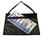 C-Line Products 13" x 7" Black Stitched License Plate Holder (Tag Bag) with Hanging Strap, 1/EA, 15EA/CT 41902-CT - alternate 1