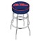 Holland Bar Stool Co 30" Ole' Miss Cushion Seat, 2-Ring Chrome Swivel Bar Stool L7C130MssppU - alternate 1