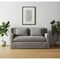 Homeroots 69" Gray Fabric Sofa 607321 - alternate 4