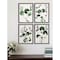 Homeroots Set Of Four Forest Foliage Black Framed Print Wall Art, 4PK 526039 - alternate 7