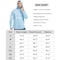 Protectx Sun Protection Hoodie, Polyester, Arctic Blue, M, 2 PK HD-APL130-ART-02-M - alternate 7