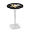 Holland Bar Stool Co 36" Chrome Pittsburgh Penguins Pub Table, 36" dia. Top L217C3636PitPen - alternate 1