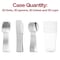 Smarty Had A Party Silver Disposable Plastic Cutlery and Cup Set, 120PK 79512-S-CASE - alternate 7