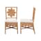 Bali & Pari Abagale Natural Rattan Dining Chair 269-2PC-14600-ZORO - alternate 6