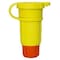 Ericson Watertight Locking Connector, L5-15R, 15 A, 125V AC, Single Phase, 2 Pole, Screw Terminals, Yellow 1620-CW6P-AM - alternate 2