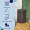 Happimess Chloe 15.56-Gallon All-Weather Wicker/Metal Corner Hideaway Outdoor Trash Can Brown HPM1200A - alternate 11
