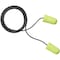 3M E-A-R Disposable Corded Ear Plugs, Metal Detectable, Bullet Shape, NRR 32 dB, Yellow, 200 PK 311-4106 - alternate 1