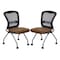 Office Star Products Folding Soft-Flex Frame Folding/Nesting, Taupe 84220-232 - alternate 1