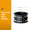 Powertec 4 in. to 2-1/2 in. Reducer and 4 in. Dust Control Flex Cuff with Hose Clamps, 2PK 70322-P2 - alternate 6