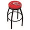 Holland Bar Stool Co 36" Blk Wrinkle Western Kentucky Swivel Bar Stool, Accent Ring L8B2B36WestKy - alternate 1