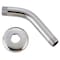 Boston Harbor Shower Arm with Flange, 1/2-14 Connection, Threaded, 2.25 in L, Stainless Steel A558215CP-OBF1 - alternate 1