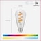 Wiz 25W Equivalent ST19 Medium Color Filament Smart LED Light Bulb 604710 - alternate 3