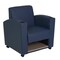 Regency Nova Tablet Arm Chair w/ Storage- Navy Blue/Noble Oak 7701NOBE - alternate 8