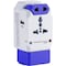 Travel Smart By Conair Conair Travel Smart Power Plug - 3 x AC Power, 1 x USB Receptacle - 120 V AC, 230 V AC TS238X - alternate 1