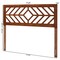 Baxton Studio Olsen Wood Headboard with Geometric Cutout Design, Full 265-14462-ZORO - alternate 5