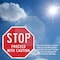 Signmission Stop Proceed with Caution, 10 inch X 10 inch, Aluminum Metal Signs, 2PK OC-A-2PACK-10-15 - alternate 6