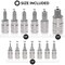Neiko Tamper Proof Torx Bit Socket Set, T8 - T60, S2 Steel 10073A - alternate 6