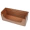 Homeroots Traditional Solid Teak Guest Paper Towel Holder 475868 - alternate 1