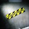 Brady Anti-Slip Hazard Cleats - Watch Your Step, Plastic, Black on Yellow, 6in x 24in, 24PK 78163 - alternate 2