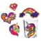 Small World Toys Peel and Place Unicorn Gel Stickers Kit 9721170 - alternate 2