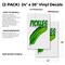 Signmission Pickles, Vinyl Decals Only 24 Inch x 36 Inch, Vinyl Decal, 2PK DSB-2436-2PACK-Pickles - alternate 2