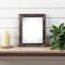 Homeroots 8" x 10" Black Solid Wood Tabletop Picture Frame 380310 - alternate 5