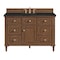 James Martin Vanities Lorelai 48" Single Vanity, Mid-Century Walnut, w/ 3 CM Phantome Eclos Top 424-V48-WLT-3PHT - alternate 1