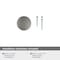 Amerock Renown 1-1/4 in 32 mm Diameter Satin Nickel Cabinet Knob BP36793G10 - alternate 5