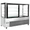 Koolmore Refrigerated Bakery Display Case for Cakes, Pies, Pastries, 71 in Stainless Steel Frame, Glass Front RBD30C - alternate 9