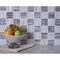 Apollo Tile 12x12 Bardiglio Nuvolato, Bianco Carrara Marble Polished Floor and Wall Mosaic Tile 5 sqft/case, 5PK APLSE88L02A - alternate 7