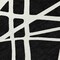 Homeroots 5' X 8' Black And Ivory Geometric Washable Indoor Outdoor Area Rug 600421 - alternate 6