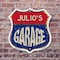 Signmission Julio's Garage, 6 inch X 6 inch, Plastic Sign, 2PK SHI-P-2PACK-6-383-JULIO - alternate 6