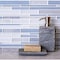 Apollo Tile Blue 11.7 in x 11.7 in Glass, Metal Glossy Floor and Wall Mosaic Tile 4.75 sqft/case, 5PK APLHTC88077-15A - alternate 11