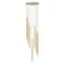 Z-Lite Forest 7 Light Chandelier, Modern Gold, 18 In W x 23.75 In H 919MP24-7R-MGLD-LED - alternate 6